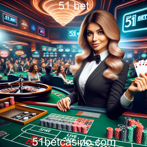 Descubra a Emoção do Live Casino no 51 Bet